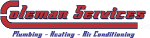 Coleman plumbing heating hvac logo